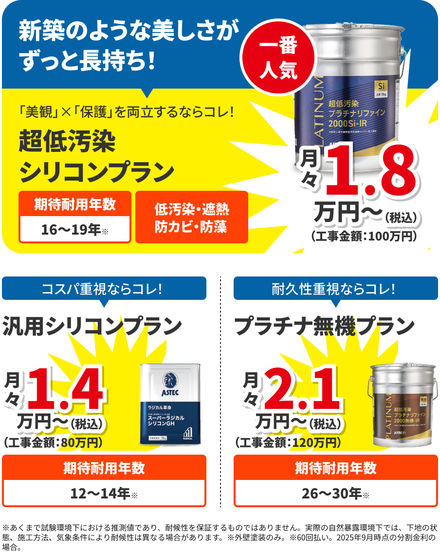 プラン一覧